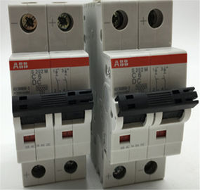 S200 Series ABB Миниатюрный автоматический выключатель 10kA MCB AC DC